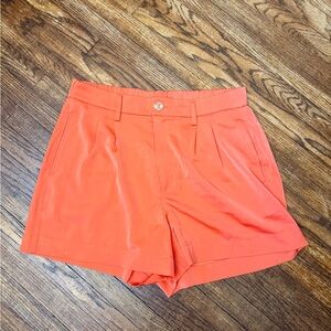 One5One Womens XL Coral Silky and Stretchy Shorts 5 inch inseam